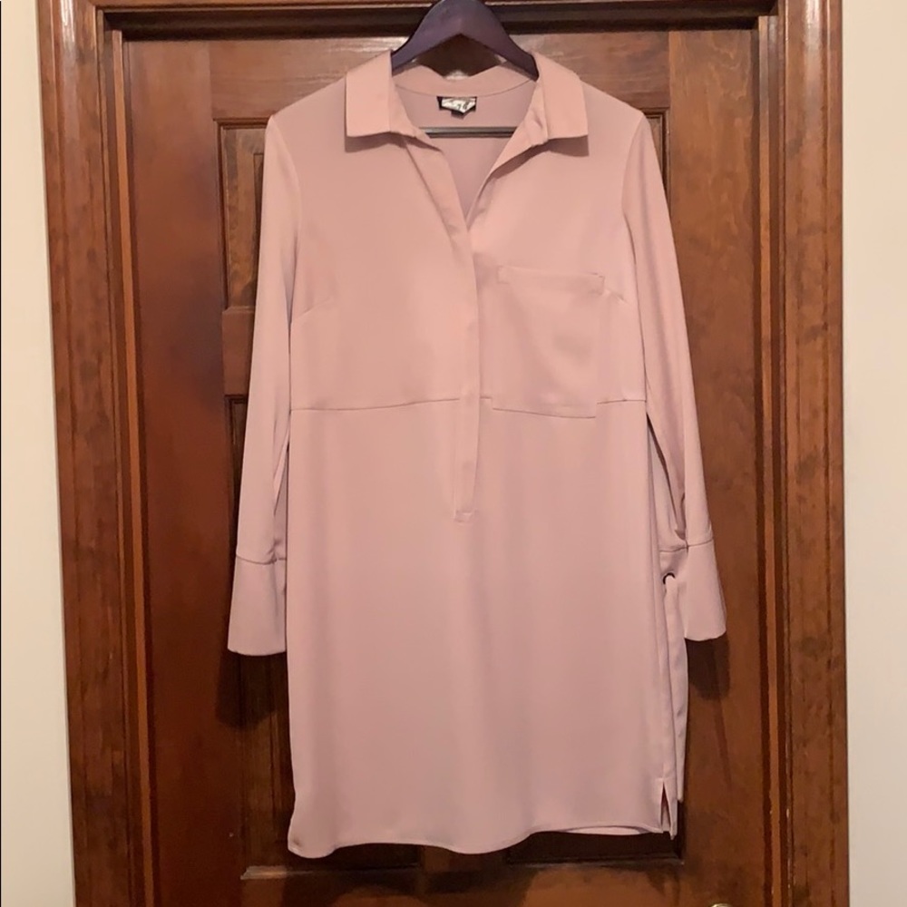 Dusty Rose Topshop blouse